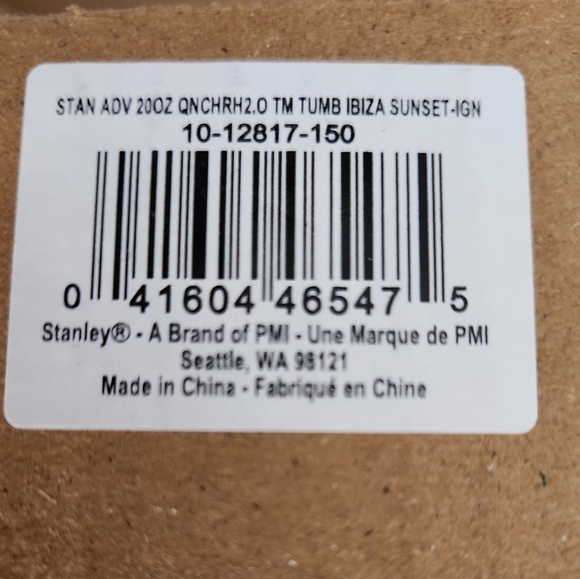 NIB Stanley x LoveShackFancy "IBIZA SUNSET" 20oz Quencher Tumbler - Picture 2 of 3